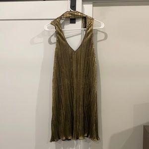 SMYM Gold Dress